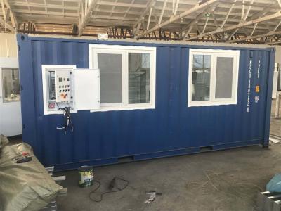 China Easy To Assemble Mobile Container Spray Booth Convenient Standard Spray Booth For Auto Repairs for sale