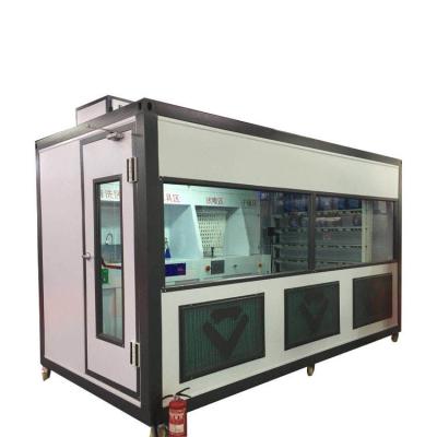 China Professional Paint Mixing Room with Controlled Environment and Advanced Ventilation for sale