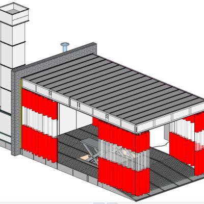 China Effiziente Fahrzeuglackvorstation mit ergonomischem Design zu verkaufen