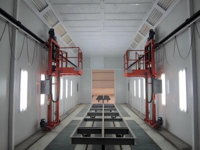 China 3D Cart Paint Booth Man Lift Perfect voor hoge werkstukken in spraybooths Te koop