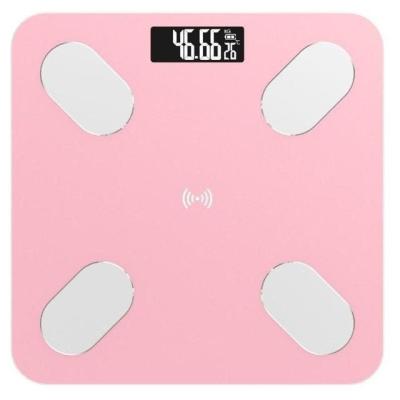 China Weight Measuring Digital Body Fat Electronic Blue Tooth BMI APP Weighing Fashion Body Fat Smart Bathroom Scale for sale