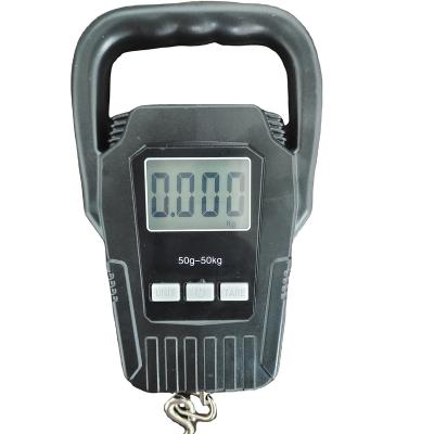 China Weight Measuring 50KG Digital Sport Fishing Scale Weight Hanging Fishing Scales With 1 Meter Tape for sale