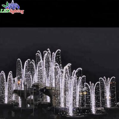 China High Quality Festival Light Indoor Holiday Garden Christmas Tree Decoration Carnival 3D Decoration Light Christmas Fountain Light for sale