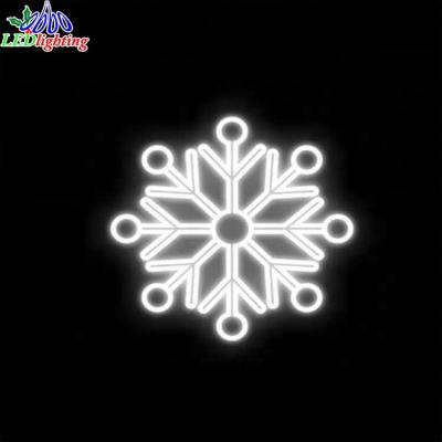 China 12V Outdoor Regular Or Glitter Christmas Decoration Led Pattern Snowflake Light With Meteor Snowflake Light for sale