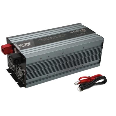 China Corriente 110V 220 Volt AC Inversor 12V 220V 6000W Solar Power System 96V 6000 Watt Inverter Onda Pura High Frequency De Corriente for sale