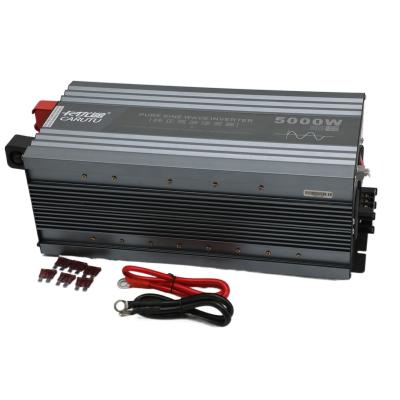 China Quality Low Price Guaranteed Pure Sine Wave 5000w Off Grid Solar Inverter 5000w 24 220 Solar Inverter With 360*165*140 LCD Display for sale