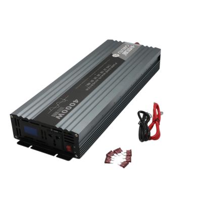 China Special Hot Selling Multifunctional Portable with Display Screen Inverter Car 12v DC to 220v AC Car Power Inverter 12v 4000w 480*165*70 for sale