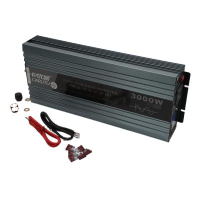 China Sell ​​Well New Type 24v Off Power Inverter 48v 220v Pure Sine Wave Grid Solar Power Inverter 3000w Automatic Inverter 410*165*70 for sale