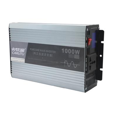 China Solar Power System Home 1000W 12V/24V/48V DC to AC 110v/120v/220v/230v/240v Pure Sine Wave Inverter for sale