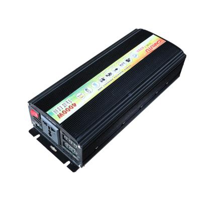 China Smart 2000w /4000W Modified Sine Wave Solar Power Inverter DC 12v/24/48/60/72V To AC 120v 220V 280*120*70 LED Display Power Converter for sale