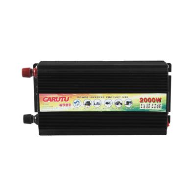 China 2000Watt Modified Sine Wave Power Inverter 12V 24V 48V DC To 110V 220V AC With LCD Display UTP-2000 for sale