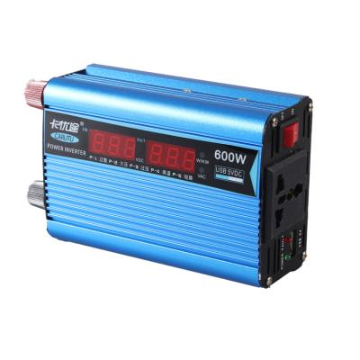 China Solar Power System Home 600w Car Power Inverter 12V 220V And AC Converter 110v for sale