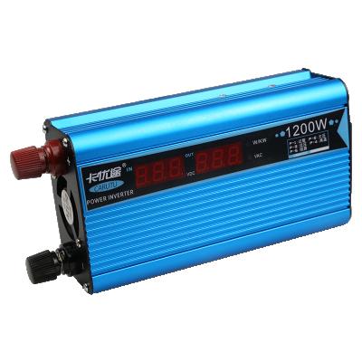 China Multifunction High Frequency LCD 600W/1200W DC To AC Converter Power Inverter UTP-1200 for sale