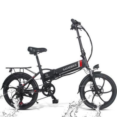 China ZR Bicycle Factory 20 Inch Foldable Electric Bicycle Wholesale Electric Lithium Battery Electric Mountain Bike Adult for sale