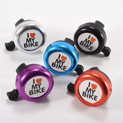 China Cute Hot Selling Mini Children Bike Bells Little Kids Bike Bells Bicycle Accessories Parts Cute Colorful Aluminum Alloy Metal Beautiful for sale