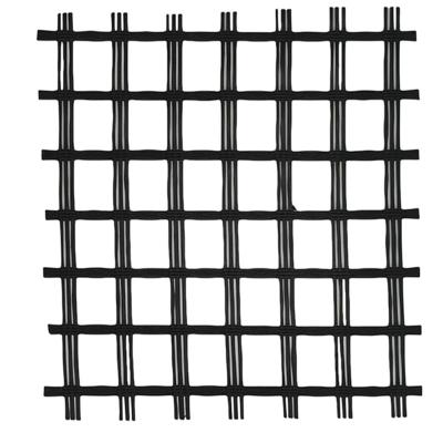 China Contemporary Road Bed Reinforcement Fiberglass Geogrid 60kn Customized High Tensile Fiberglass Geogrid Geogrid for sale