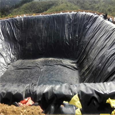 China Contemporary Geomembrane Supplier 0.75mm Geomembranes Pond Anti-Seepage HDPE Geomembrane for sale