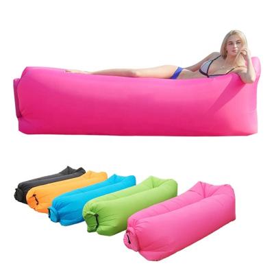 China Portable Inflatable Air Hybrid Type Sofa Hammock Lay Bag for sale