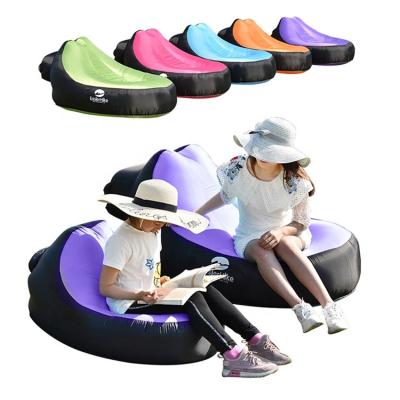 China Just Fill Water Outdoor Sofa Folding Quick Air Air Sofa Inflatable Sofa for sale