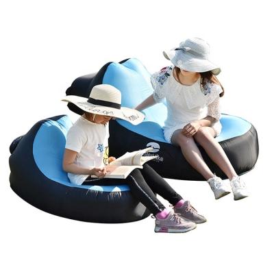 China Just Fill New Design Air Chair Sofa Foldable Portable Inflatable Lounger Sofa Chair for sale