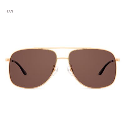 China 2022 new style luxury pilot sunglasses shape sun glass pilot sunglasses for sale