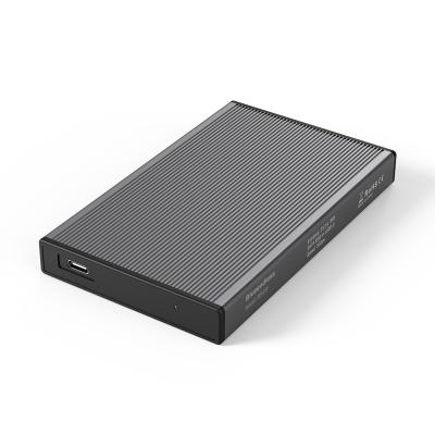 China Aluminum high speed sata 2.5 inch 1tb hard drive case hdd case external hdd cart for sale