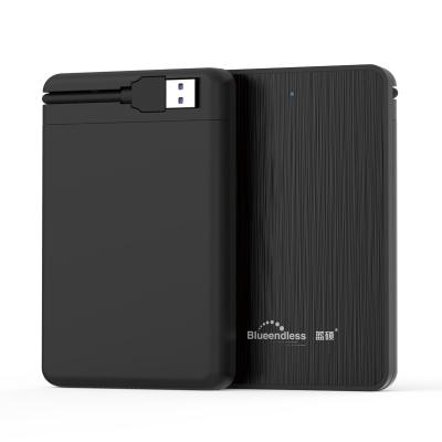 China 2.5 inch hard disk support usb 3.1 sata ure 1 2.5 TB external hard disk case 2.5 plus new hard disk case for sale