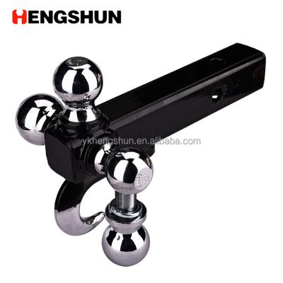 China Towing Ball Trailer Triple Hitch Mount With Hook for sale