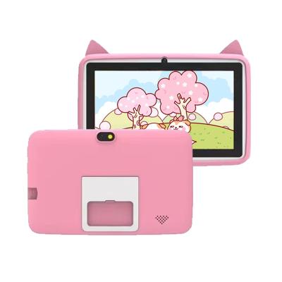 China Drop Resistance Cheap7 Inch Educ Kid Tablet Wifi Kids Tablet Learn Game Mini Pc 1+8GB OEM Kids Android Tablet PC for sale