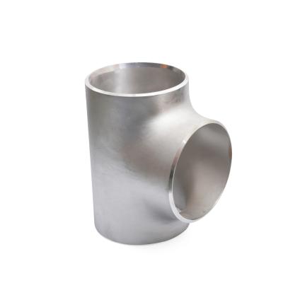 China Industrial Pipe Fitting ASME B16.9 Carbon Steel Stainless Steel Reducer Or Equal Tee for sale