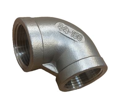 China Industrial Stainless Steel Wire 304 Elbow Pipe Fitting Casting 150LB for sale