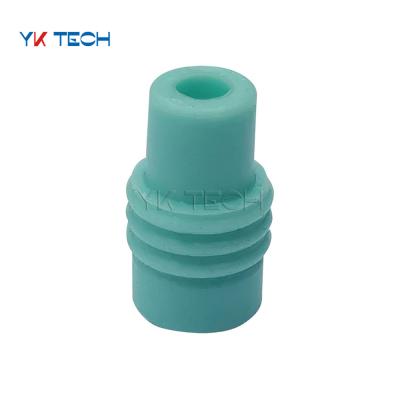 China Automotive Connection 7165-1655 Light Green Oily Waterproof Socket Sealing Plug Wire Seal for sale