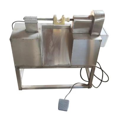 China 220V easy operation semi-automatic fruit passionflower passion fruit peeling machine for sale