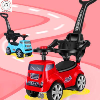 China 1-3 Year Old Baby Walker, Kids Sliding Yo-Yo With Music, Universal Wheel Children's Car Bird Twisting King HX-001 for sale