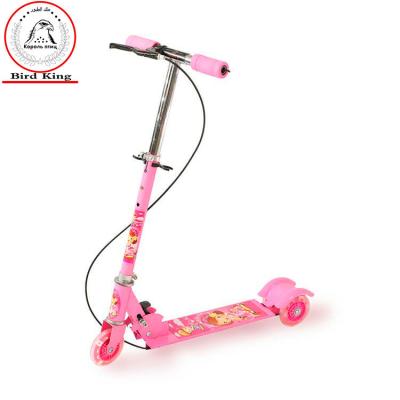 China Children's Iron Scooters, Pedal Scooters, Children's Scooters With Hand Brakes Bird King H-0011 for sale