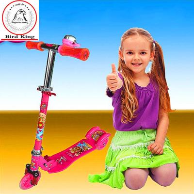 China Kids Folding Scooter, Pedal Flasher Scooter, Swing Pulley Bird King Tricycle H-0001 for sale