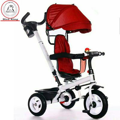 China New baby hand push tricycle, bike, child scooter, four-in-one tricycle Bird King S-0001 for sale