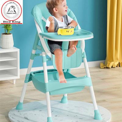 China Child Eating Seat Foldable Portable Baby Household Infant Eating Dining Chair Baby Dining Chair Bird King S-0003 for sale