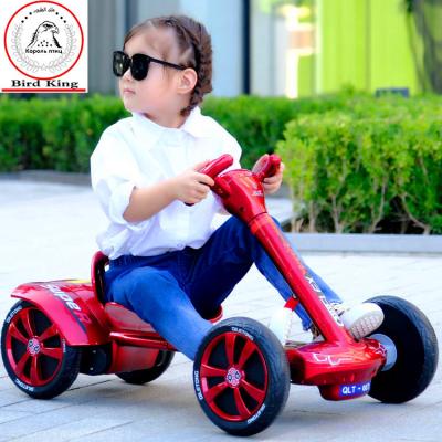 China Children's electric kart, dual-drive early education drift car can be posed, rechargeable, free installation bird king K-0005 for sale