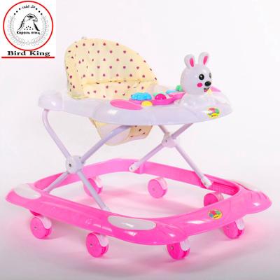 China Full-circle children's walker, hand-push baby walker, multifunctional baby stroller anti-rollover bird king X-026 for sale