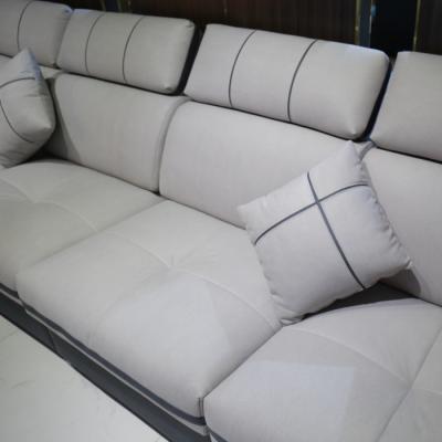 China American Style Convertible 6 7 8 Seater Leathaire Smooth Sofa Big Family Large L Shape Recliner Sofa Large for sale