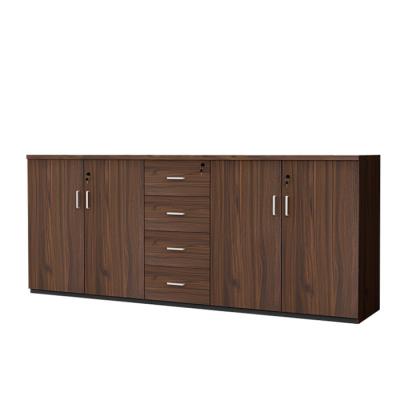 China Low Office Convertible File Cabinet Wood With Lock Information Cabinet for sale