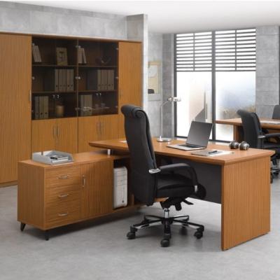 China Office Furniture (Height) Adjustable Wooden Office Boss And Chairman Office Executive Table for sale