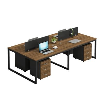 China (Height)Adjustable Single Panel Type Company Employees Computer Desk Desk Panel Furniture for sale