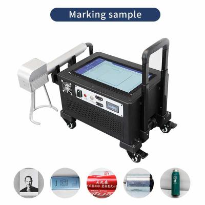 China Hans Portable Fiber Laser Marking Machine 20 W 100x100mm Range for sale