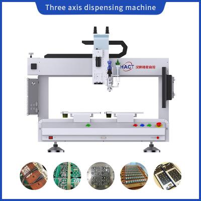 China 220V Robotic Adhesive Dispenser 350x480mm Adhesive Dispensing Robot for sale