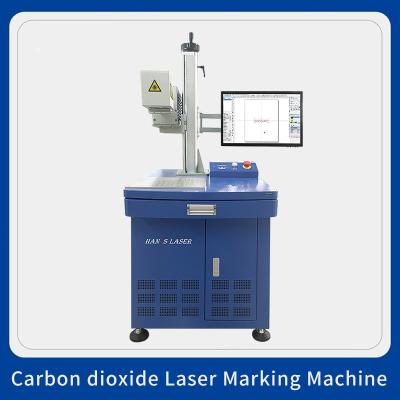 China CO2 30W Laser Marking Machine 10.6um Laser Hans 100x100mm for sale