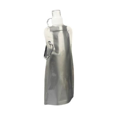 China Recycled Materials Folding Aluminum Foil Water Bag Packaging Outdoor Recycling Liquid Bags Stand Up Fruit Juice Drinks Spout Pouch for sale