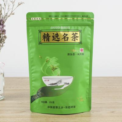 China Tea Packaging Aluminum Foil Bag Three Side Moisture Proof Sealing Self Supporting Bone Bags Compound Tea Packaging for sale