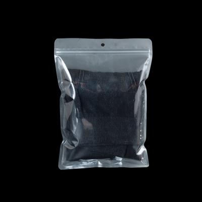 China Customized LOGO Clothing Stationery Food Packaging Mylar Printing Clear Plastic Zipper Bag Moisture Proof Self Seal Bags for sale